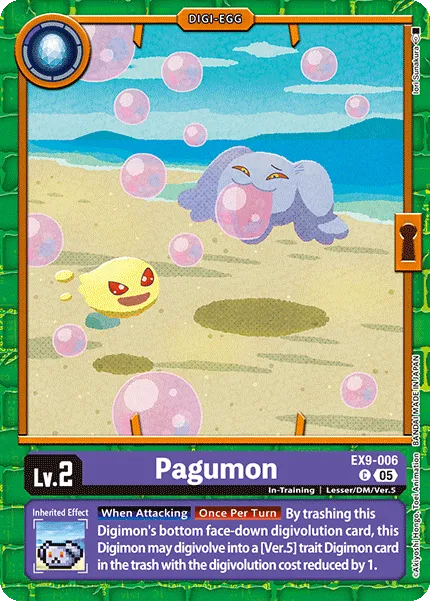 Pagumon &mdash; Digimon Card Game card