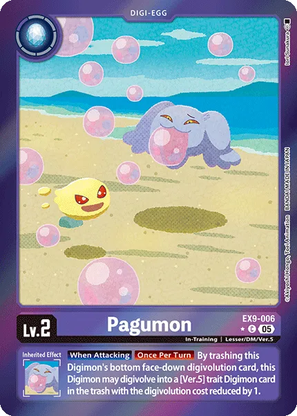 Pagumon &mdash; Digimon Card Game card