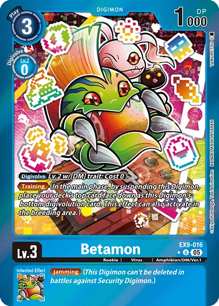 Betamon &mdash; Digimon Card Game card