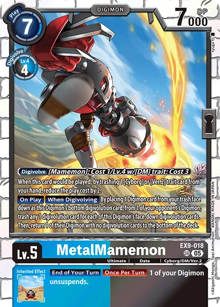 MetalMamemon &mdash; Digimon Card Game card
