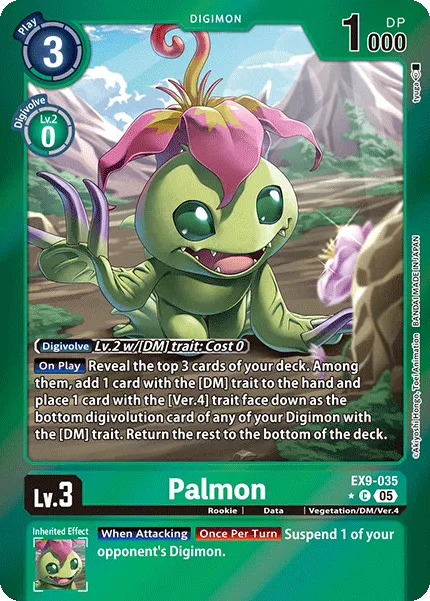 Palmon &mdash; Digimon Card Game card