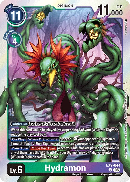 Hydramon &mdash; Digimon Card Game card