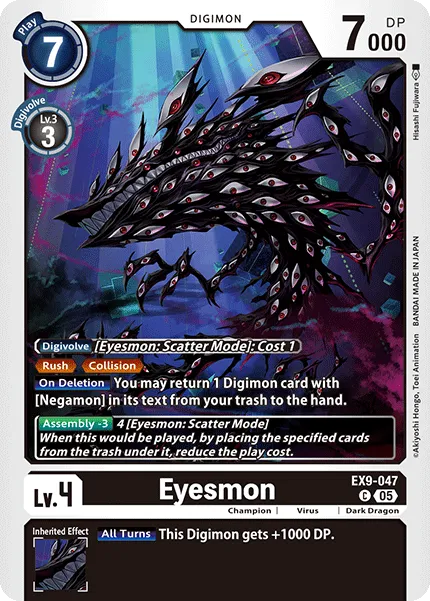 Eyesmon &mdash; Digimon Card Game card