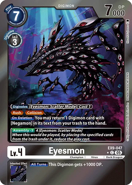 Eyesmon &mdash; Digimon Card Game card