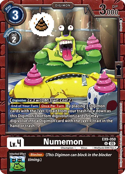 Numemon &mdash; Digimon Card Game card