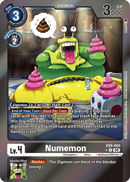 Numemon &mdash; Digimon Card Game card