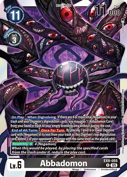 Abbadomon &mdash; Digimon Card Game card