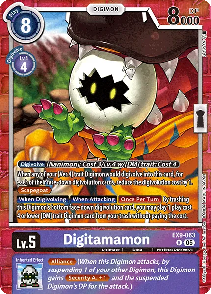 Digitamamon &mdash; Digimon Card Game card
