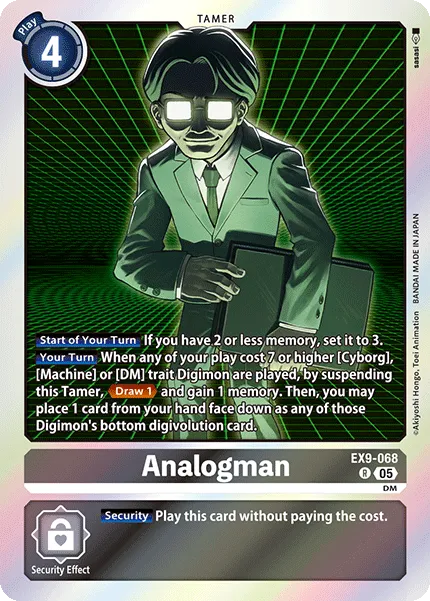 Analogman &mdash; Digimon Card Game card
