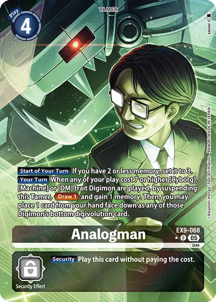 Analogman &mdash; Digimon Card Game card