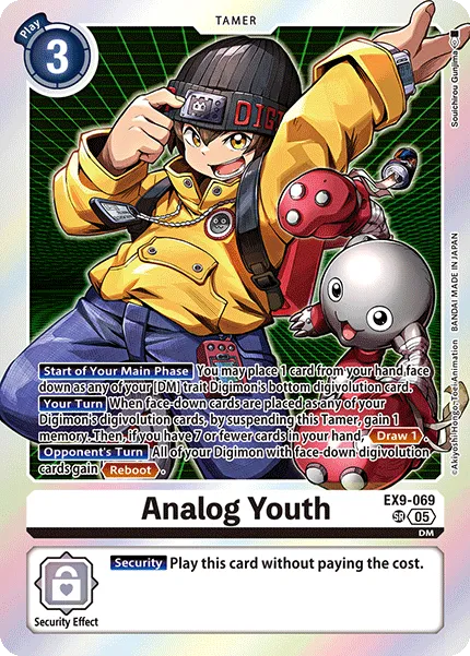 Analog Youth &mdash; Digimon Card Game card