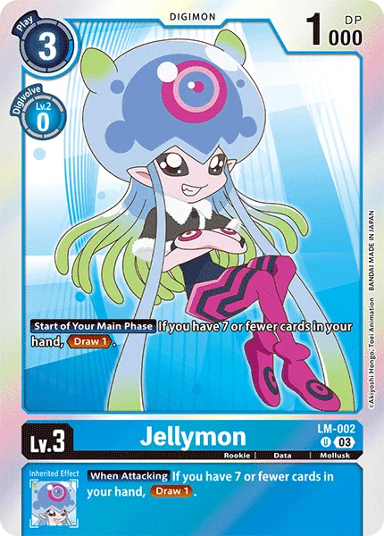 Jellymon &mdash; Digimon Card Game card