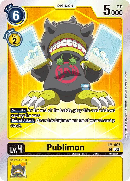 Publimon &mdash; Digimon Card Game card