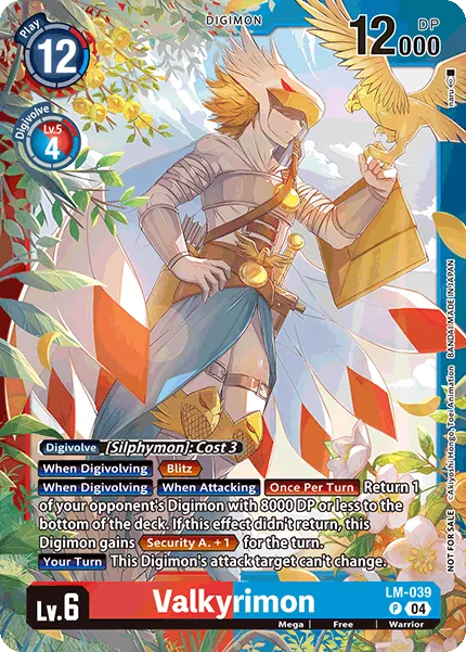 Valkyrimon &mdash; Digimon Card Game card