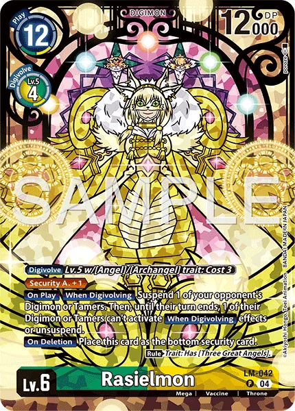 Rasielmon &mdash; Digimon Card Game card