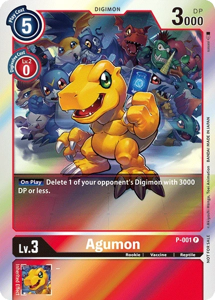 Agumon &mdash; Digimon Card Game card