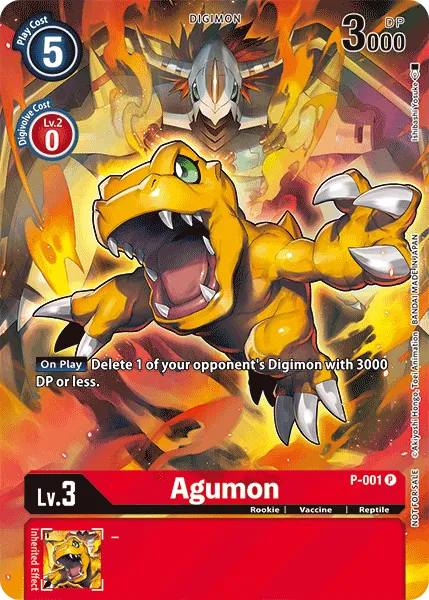 Agumon &mdash; Digimon Card Game card