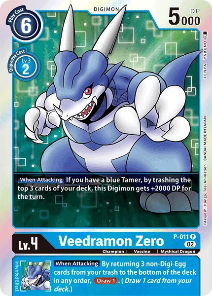 Veedramon Zero &mdash; Digimon Card Game card