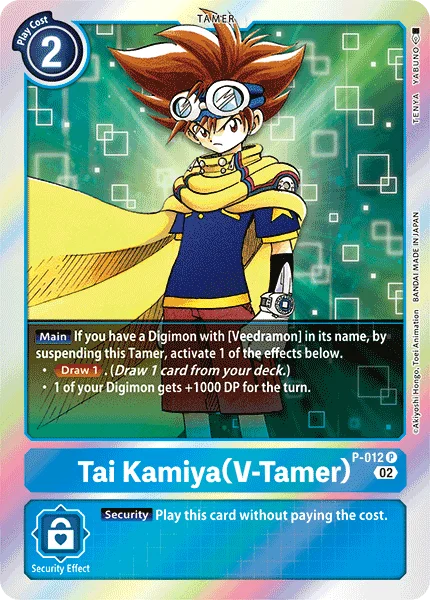 Tai Kamiya (V-Tamer) &mdash; Digimon Card Game card
