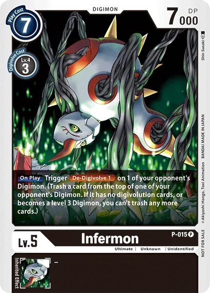 Infermon &mdash; Digimon Card Game card