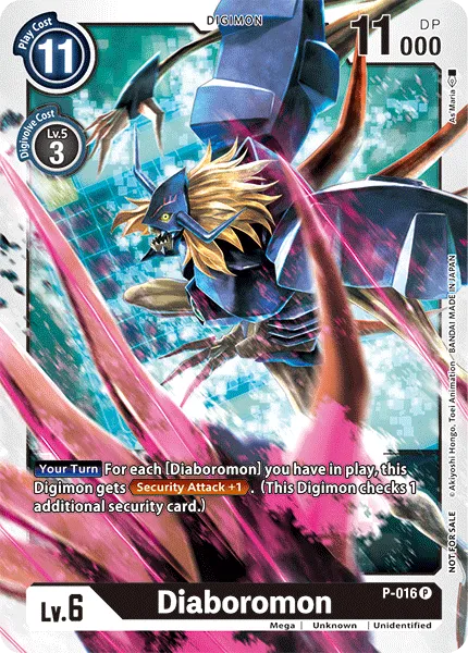 Diaboromon &mdash; Digimon Card Game card