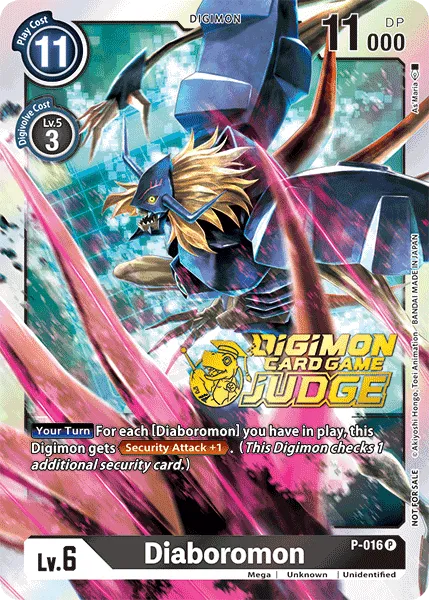 Diaboromon &mdash; Digimon Card Game card