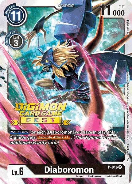 Diaboromon &mdash; Digimon Card Game card