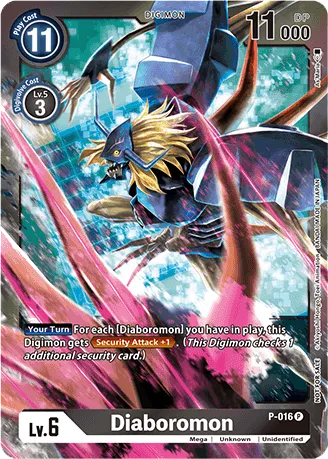 Diaboromon &mdash; Digimon Card Game card