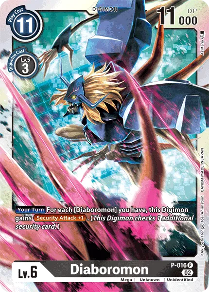 Diaboromon &mdash; Digimon Card Game card