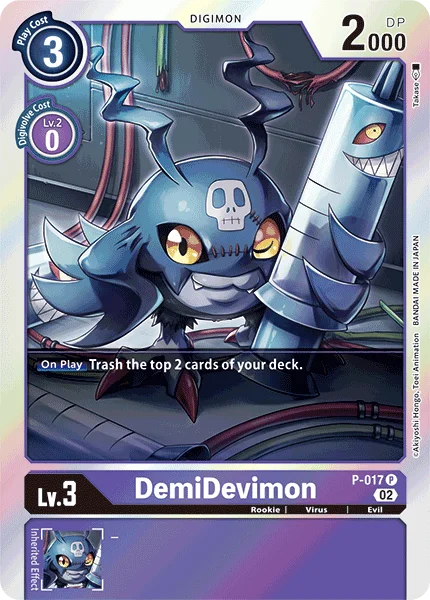 DemiDevimon &mdash; Digimon Card Game card
