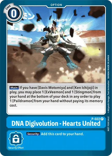 DNA Digivolution - Hearts United &mdash; Digimon Card Game card