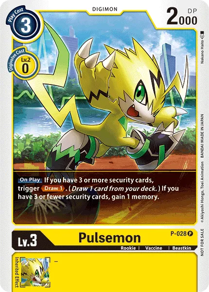 Pulsemon &mdash; Digimon Card Game card