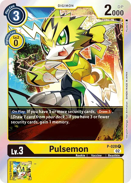 Pulsemon &mdash; Digimon Card Game card