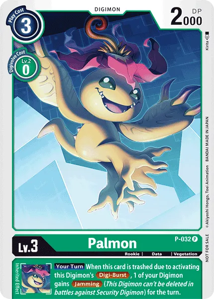Palmon &mdash; Digimon Card Game card