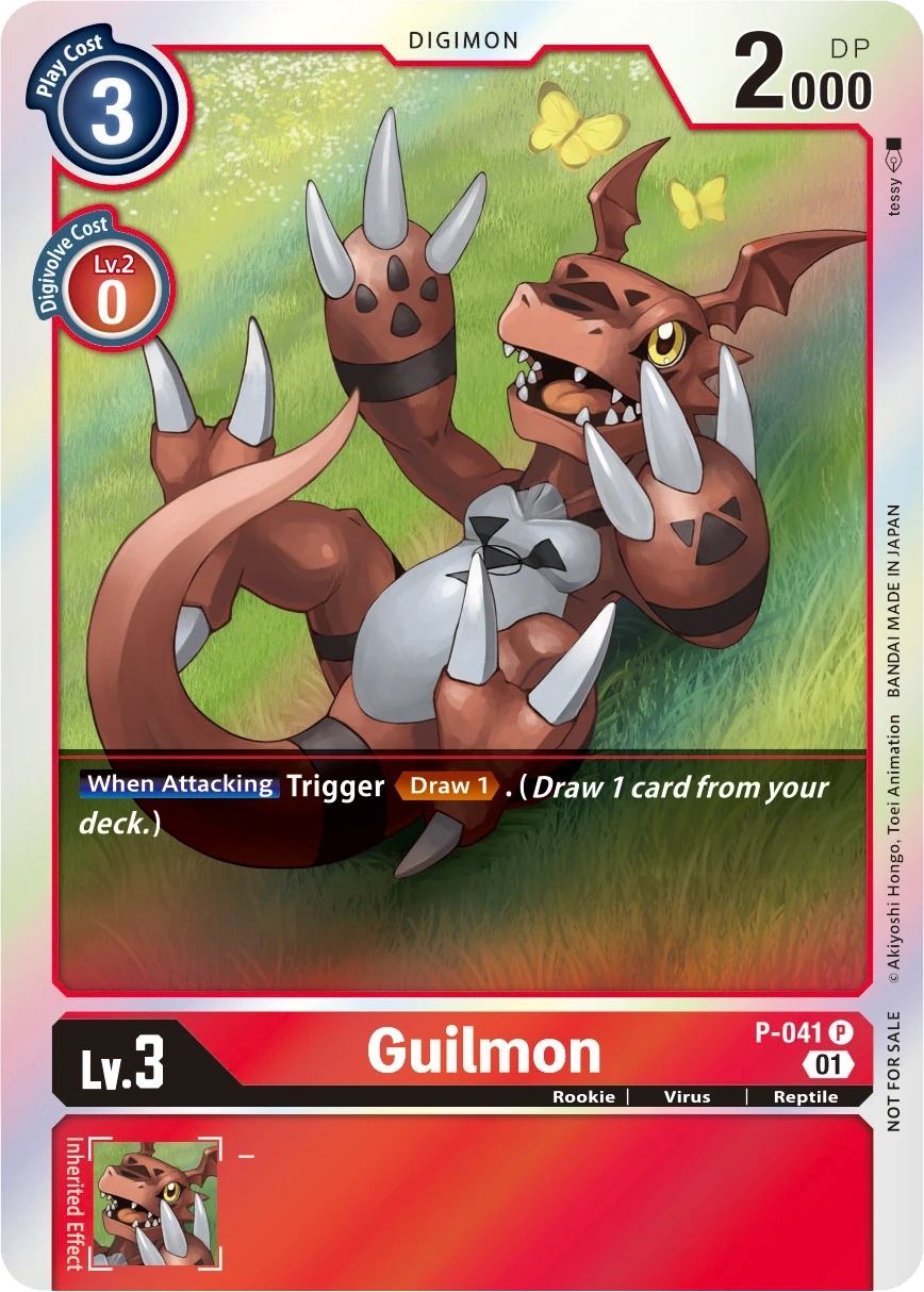 Guilmon &mdash; Digimon Card Game card