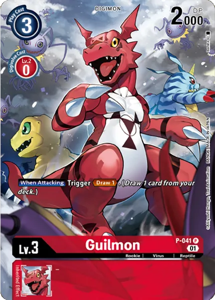 Guilmon &mdash; Digimon Card Game card