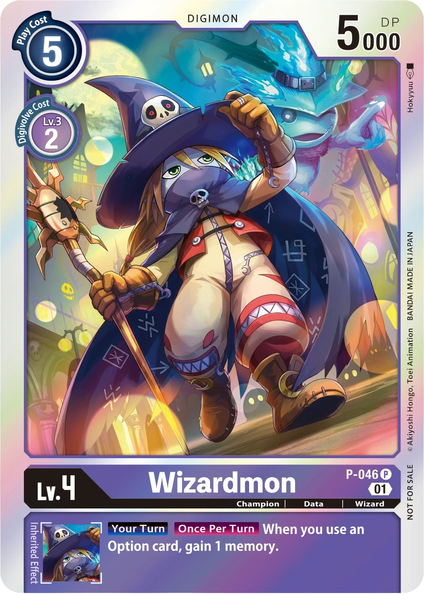 Wizardmon &mdash; Digimon Card Game card