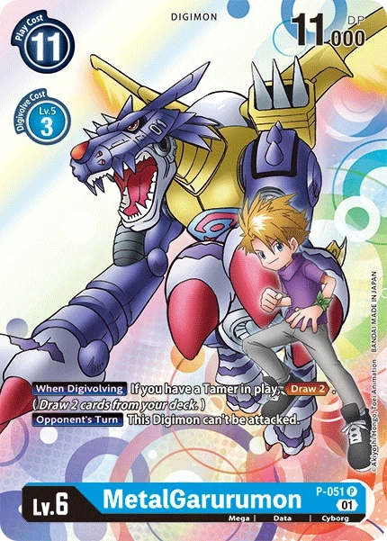 MetalGarurumon &mdash; Digimon Card Game card