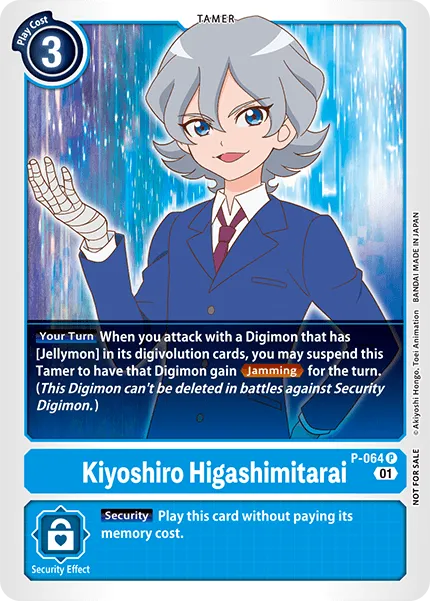 Kiyoshiro Higashimitarai &mdash; Digimon Card Game card