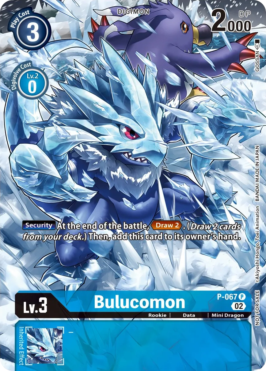 Bulucomon &mdash; Digimon Card Game card