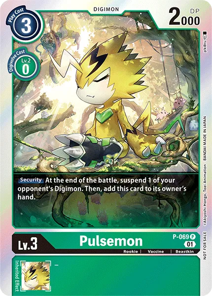 Pulsemon &mdash; Digimon Card Game card