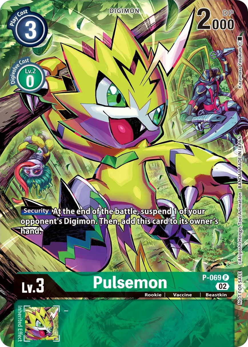 Pulsemon &mdash; Digimon Card Game card