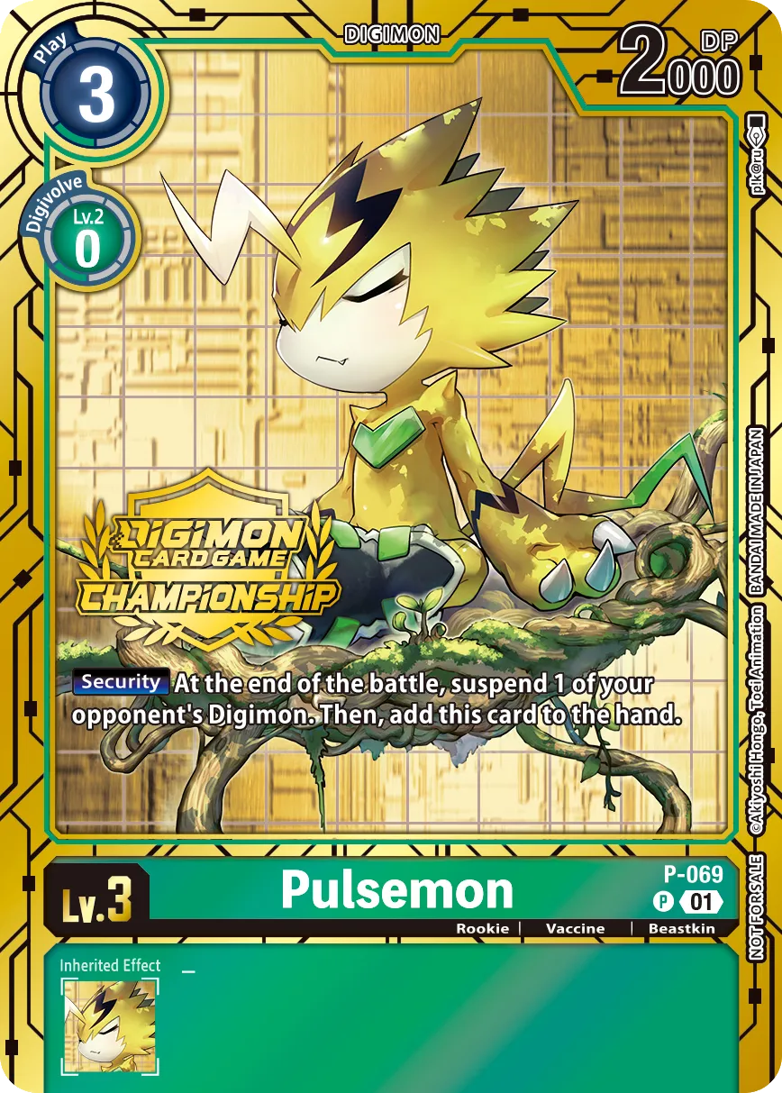 Pulsemon &mdash; Digimon Card Game card