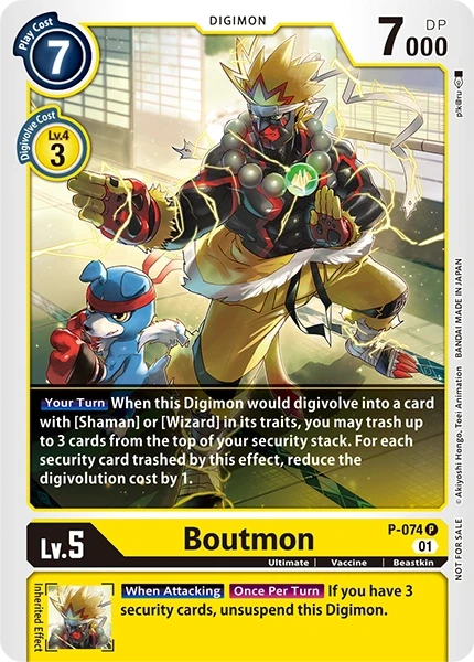 Boutmon &mdash; Digimon Card Game card