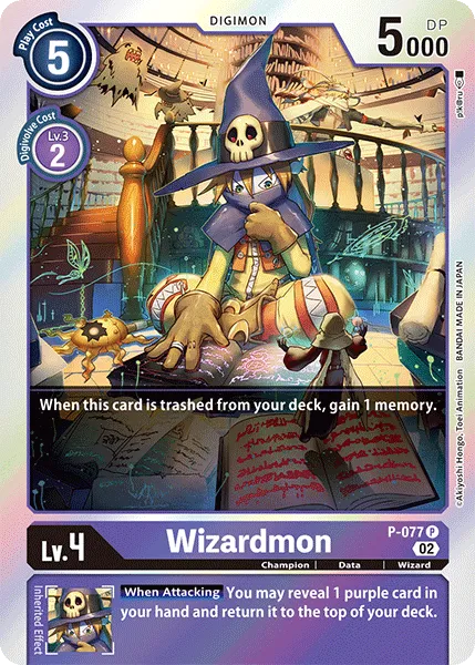 Wizardmon &mdash; Digimon Card Game card