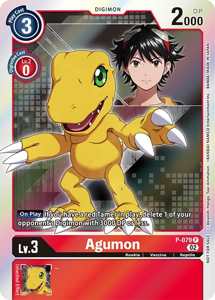 Agumon &mdash; Digimon Card Game card