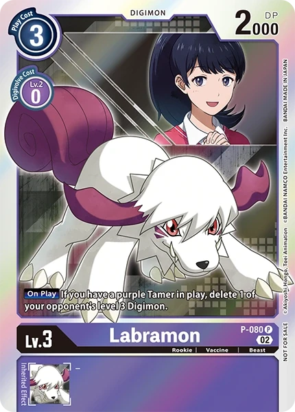 Labramon &mdash; Digimon Card Game card
