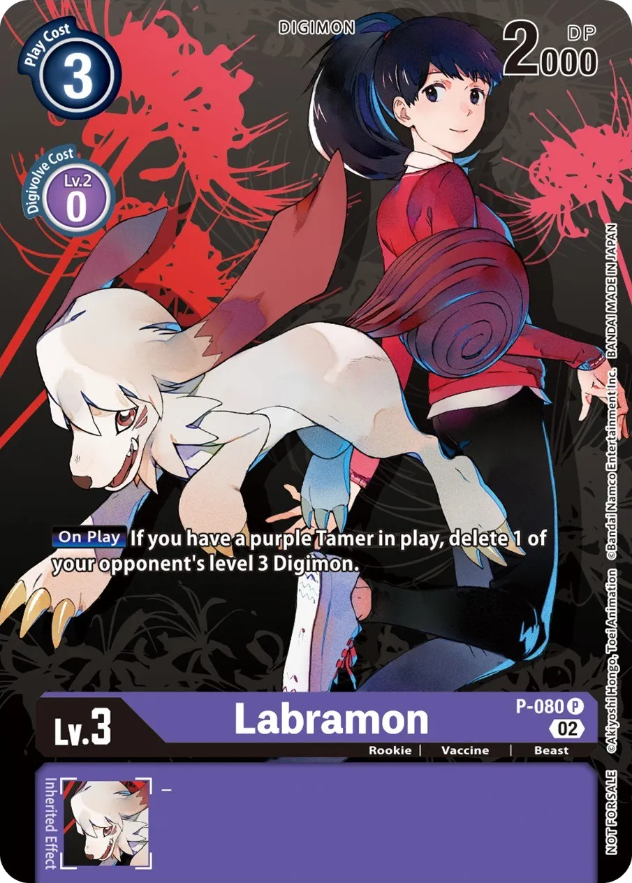 Labramon &mdash; Digimon Card Game card