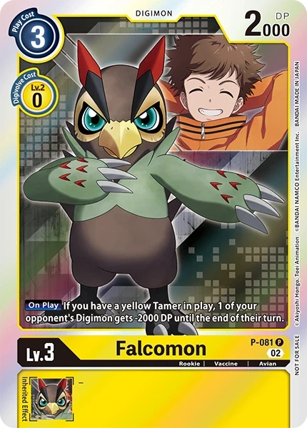 Falcomon &mdash; Digimon Card Game card