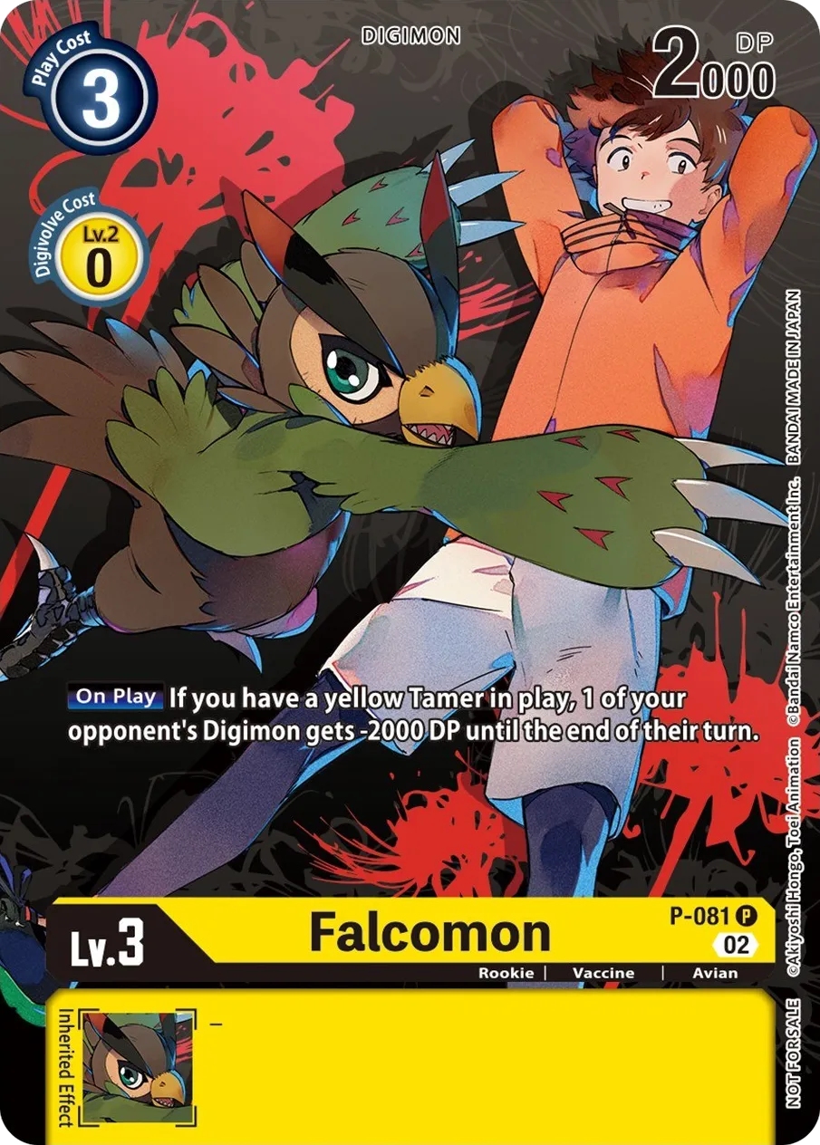 Falcomon &mdash; Digimon Card Game card